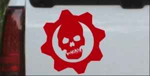 Gears of War Crimson Omen Logo Car Truck Window Decal  Red 6X6.0 - Picture 1 of 1