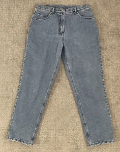 Woolrich Jeans Fleece Lined Women's size 16 Blue Outdoors Farm Chores Warm - Picture 1 of 9