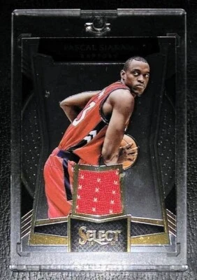 PASCAL SIAKAM Raptors/Pacers 2016-17 Panini  Select "ROOKIE SWATCHES" JERSEY RC! - Image 1 of 3