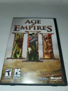 Age Of Empires III PC Game 2005 Complete 3 Discs w/Product Key And Manual - Picture 1 of 3