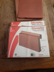 4 Pendaflex 30771 Vertical 5 1/2" Expansion Wallet, Red Fiber, Letter Sz +2 more - Picture 1 of 2