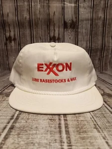Exxon Vintage white Hat Lube basestocks and wax (L) - Picture 1 of 11