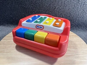 De colección Little Tikes Rojo Tap And Tune Piano Xilófono Bebé Juguete Música - Imagen 1 de 6