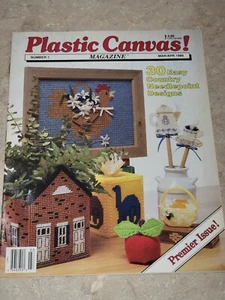 Revista de lona de plástico marzo/abril 1989 30 proyectos Country Needlepoint Designs - Imagen 1 de 2