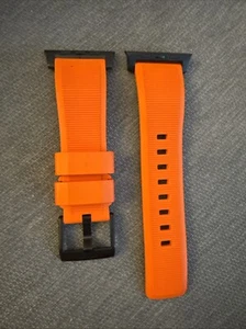 NOMAD Apple Watch Rugged Strap FKM Band Ultra Orange 45 49mm M/L New Authentic - Photo 1 sur 3