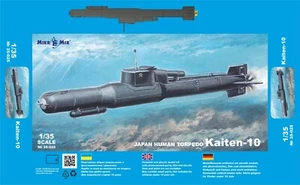 Mikro Mir 35-025 - 1/35 - Kaiten-10 Japón torpedo suicida. Kit modelo a escala - Imagen 1 de 12