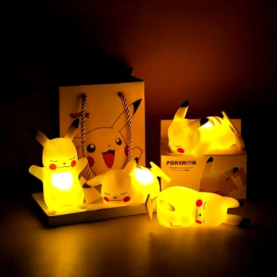 Pikachu Bedtime Light - Lámpara de Dormitorio Infantil Pokemon - Nueva en Caja Foto 1 de 2