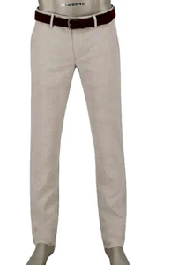 ALBERTO Chino Lou Regular Fit Baumwoll-Leinen W33 L32 Kollektion 2025  UVP 129,- - Bild 1 von 9