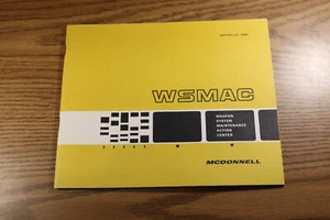 WSMAC McDonnell Aircraft Brochure 1964 Weapon Maintenance Recordak Miracode B085 - Imagen 1 de 6