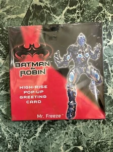 Figurina Mr Freeze HIGH-RISE POP-UP Batman & Robin nuova con scatola rara! 1997!! - Foto 1 di 2