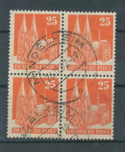 Bizone Michel No. 87 eg gestempelt Viererblock - Picture 1 of 1