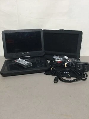 DBPower Model SY-03 10" Portable DVD Player With Remote, Cables And Accessory’s. - Image 1 of 4