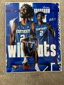 Aaron Bradshaw Signed Kentucky Wildcats 11x14 Photo NBA Draft Autographed BBN - Picture 1 of 3
