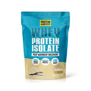 New Protein Supplies Australia WPI Whey Protein Isolate Vanilla 1KG - Picture 1 of 1