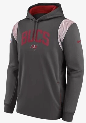 NWT Nike Tampa Bay Buccaneers Bucs Therma-FIT Pullover Hoodie Brown Men’s Small - Image 1 of 2