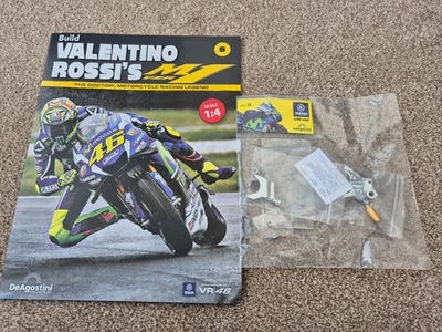 1/4 DEAGOSTINI BUILD THE YAMAHA YZR-M1 VALENTINO ROSSI BIKE PART ISSUE #6 - Image 1 of 3