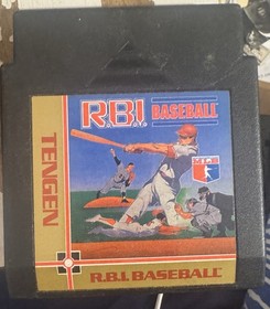 RBI Baseball (Nintendo NES, 1988, Tengen) Authentic Video Game TESTED & WORKS
