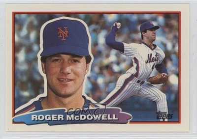 1988 Topps Big Roger McDowell (B* on Back) #101 - Image 1 of 2