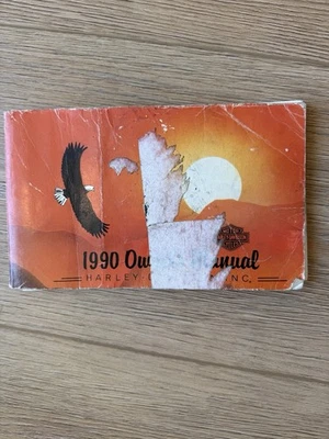 Harley Davidson 1990 todos los modelos original manual del propietario de fábrica Foto 1 de 2