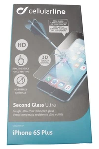 Cellularline Second Glass Ultra Displayschutzfolie für iPhone 6S Plus - Zdjęcie 1 z 2