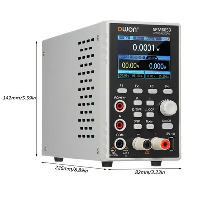  SPM6053 Programmable Lab Power Supply (0-60V 0-5A) 300W Bench DC PDTA - Image 1 of 4