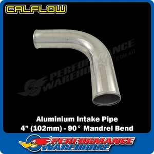 90° 4 Inch (102mm) Mandrel Bend - Aluminium Intake Intercooler Pipe - Picture 1 of 2