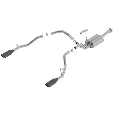 Escape trasero de acero inoxidable tipo S Borla 140752BC para Ram 1500 2019-2024 5,7 L V8 Foto 1 de 4