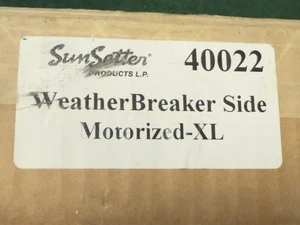 SunSetter Awning Side Weatherbreaker Panel NOS 40022 - Picture 1 of 3