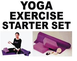 Juego de inicio de ejercicio de yoga y pilates para salud y estado físico - Imagen 1 de 1