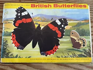 Brooke Bond British Butterflies Tea Cards Album Complete - Picture 1 of 3