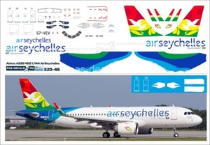Airbus A320 NEO Air Seychelles 1/144 PAS-DECALS	320-46 New! - Picture 1 of 1