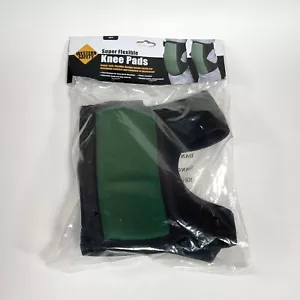 Western Safety Super Flexible Knee Pads Green Adjustable 46697 - Picture 1 of 2