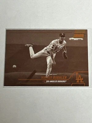 2022 Topps Stadium Club Sepia Walker Buehler #122 Los Angeles Dodgers - Image 1 of 2