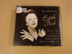 3-CD BOX / EDITH PIAF - 75 CHANSONS - Picture 1 of 2