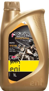 ENI 154681 - ACEITE MOTO ENI I-RIDE MOTO 10W40 , 1 LITRO - Imagen 1 de 1