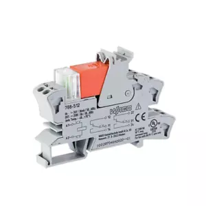 10 pz WAGO 788-512 modulo relè 2 contatti di sostituzione 2,50 mm2 grigio nuovo⊕IK - Foto 1 di 7