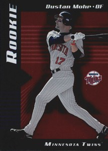 2001 (TWINS) Leaf Limited #254 Dustan Mohr RC /1000
