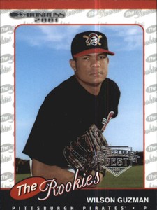 2001 (PIRATES) Donruss Baseball's Best Silver Rookies #R21 Wilson Guzman /499