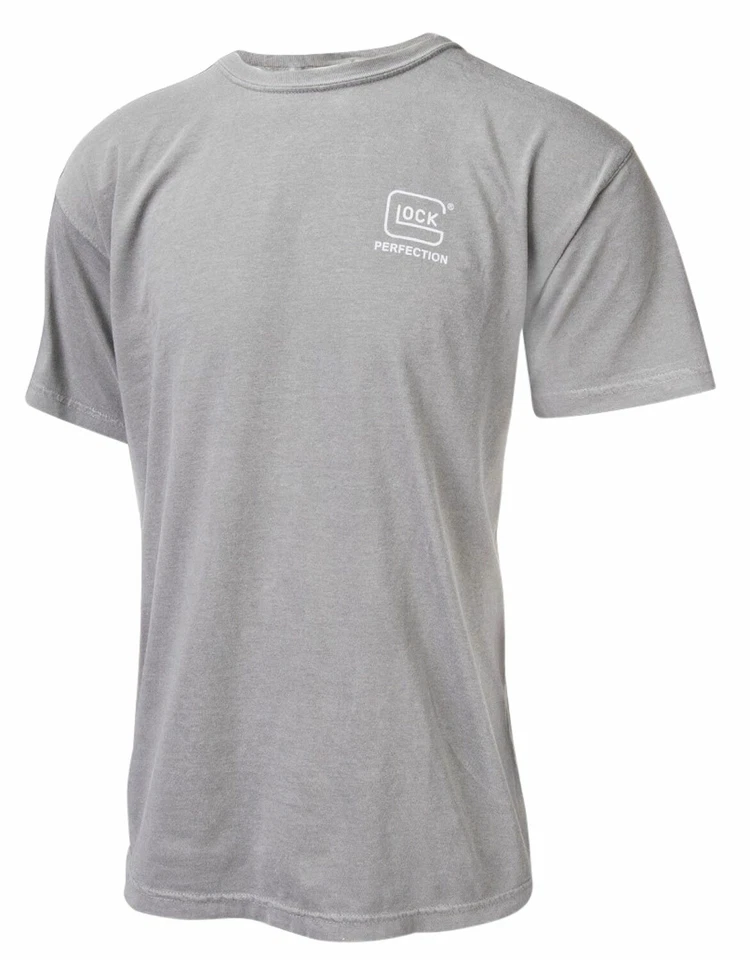 Camiseta Glock AA75145 Perfection Gris Grande Manga Corta Foto 1 de 1