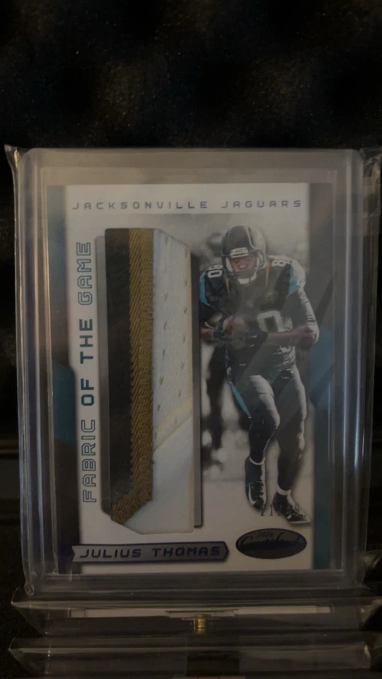Julius Thomas Fabric Of The Game 3 Color Patch Card - Image 1 of 1