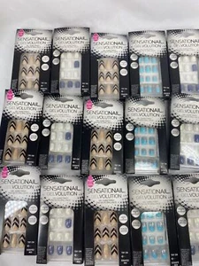 Sensationail Gel Press On Nails YOU CHOOSE Buy More Save & COMBINE SHIPPING - Picture 1 of 6