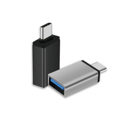 Type C to USB Adapter 3.0 USB-C 3.1 Female OTG A Male Data Connector Converter - Image 1 of 4
