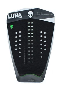 LUNASURF SUP / Longboard Tail Pad Black Green - Picture 1 of 3