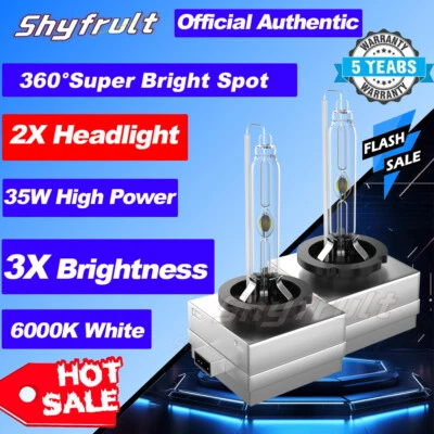 For BMW 740i 750i 760i 740Li HD High/Low Beam HID Headlight Xenon White Bulbs Foto 1 de 4