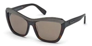 Occhiali da sole Dsquared2 DQ0133 52J avana occhio di gatto marrone 56-15-135 mm non polarizzati - Foto 1 di 1