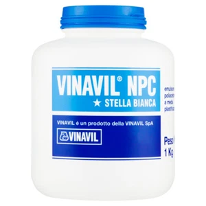 VINAVIL colla adesivo acetovinilico universale plastificato STELLA BIANCA NPC 1K - Foto 1 di 1