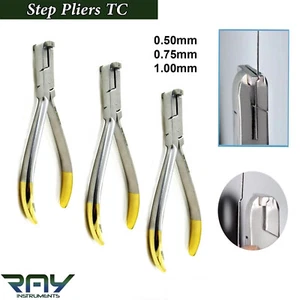Dental Step Pliers Orthodontic Detailing Arch-wire Bending Forming 0.50 0.75 1mm - Picture 1 of 6