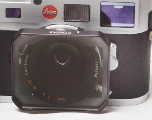 contax g 16mm Hologon lens adapter to Leica M Silver - Picture 1 of 6