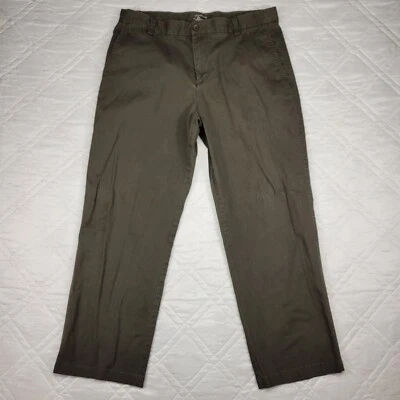 G.H. Bass & Co Wilton Chino gray pants men's 36X30 - Image 1 of 4
