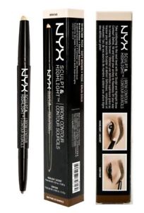 NYX PROFESSIONAL MAKEUP Sculpt & Highlight Brow Contour, Eyebrow Pencil,